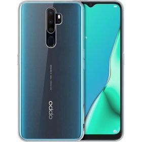 Microsonic Oppo A9 2020 Transparent Soft Beyaz Cep Telefonu Kılıfı