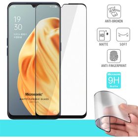 Microsonic Oppo A91 Seramik Matte Flexible Siyah Ekran Koruyucu