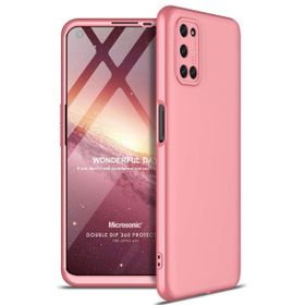 Microsonic Oppo A92 Double Dip 360 Protective Rose Gold Cep Telefonu Kılıfı