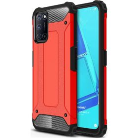 Microsonic Oppo A92 Rugged Armor Kırmızı Cep Telefonu Kılıfı