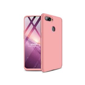 Microsonic Oppo Ax7 Double Dip 360 Protective Rose Gold Kılıf