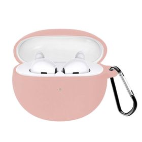 Microsonic Oppo Enco Air 2 Mat Silikon Pembe Kılıf