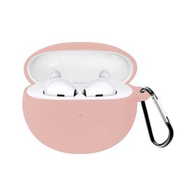 Microsonic Oppo Enco Air 2 Mat Silikon Pembe Kılıf