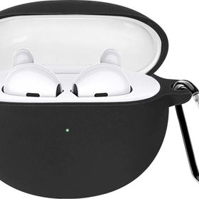 Microsonic Oppo Enco Air 2 Mat Silikon Siyah Kulaklık Kılıfı