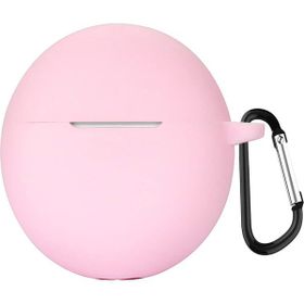 Microsonic Oppo Enco Air 2i Askılı Mat Silikon Pembe Kulaklık Kılıfı
