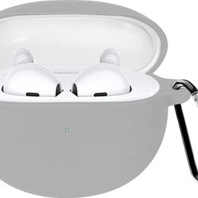 Microsonic Oppo Enco Air Mat Silikon Gri Kulaklık Kılıfı