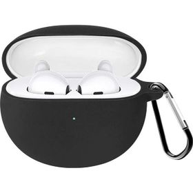 Microsonic Oppo Enco Air Mat Silikon Siyah Kulaklık Kılıfı