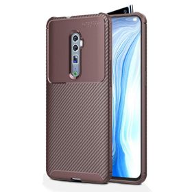 Microsonic Oppo Reno 10X Zoom Uyumlu Legion Series Kahverengi Kılıf