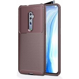 Microsonic Oppo Reno 10X Zoom Uyumlu Legion Series Kahverengi Kılıf