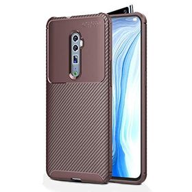 Microsonic Oppo Reno 10X Zoom Uyumlu Legion Series Kahverengi Kılıf