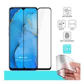 Microsonic Oppo Reno 3 Seramik Matte Flexible Siyah Ekran Koruyucu