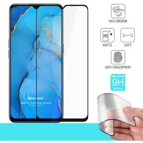 Microsonic Oppo Reno 3 Seramik Matte Flexible Siyah Ekran Koruyucu