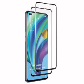 Microsonic Oppo Reno 4 Lite Crystal Seramik Nano 2 Adet Siyah Ekran Koruyucu