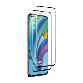 Microsonic Oppo Reno 4 Lite Crystal Seramik Nano 2 Adet Siyah Ekran Koruyucu