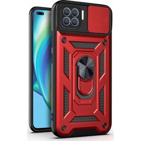 Microsonic Oppo Reno 4 Lite Impact Resistant Kırmızı Cep Telefonu Kılıfı