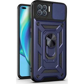 Microsonic Oppo Reno 4 Lite Impact Resistant Lacivert Cep Telefonu Kılıfı
