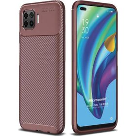 Microsonic Oppo Reno 4 Lite Legion Series Kahverengi Cep Telefonu Kılıfı