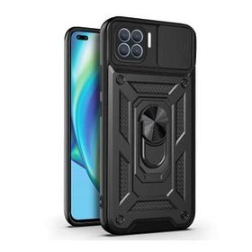 Microsonic Oppo Reno 4 Lite Siyah Impact Resistant Telefon Kılıfı
