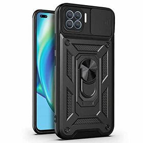 Microsonic Oppo Reno 4 Lite Siyah Impact Resistant Telefon Kılıfı