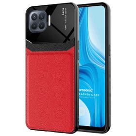 Microsonic Oppo Reno 4 Lite Uniq Leather Kırmızı Kılıf