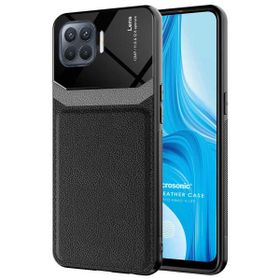 Microsonic Oppo Reno 4 Lite Uniq Leather Siyah Cep Telefonu Kılıfı