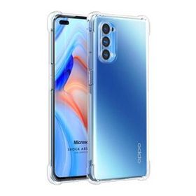 Microsonic Oppo Reno 4 Shock Absorbing Şeffaf Cep Telefonu Kılıfı