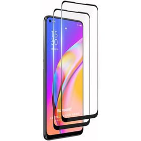 Microsonic Oppo Reno 5 Lite Crystal Seramik Nano 2 Adet Siyah Ekran Koruyucu