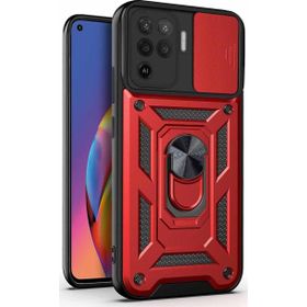 Microsonic Oppo Reno 5 Lite Impact Resistant Kırmızı Cep Telefonu Kılıfı