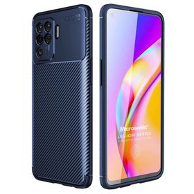Microsonic Oppo Reno 5 Lite Legion Series Lacivert Cep Telefonu Kılıfı