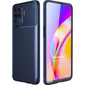 Microsonic Oppo Reno 5 Lite Legion Series Lacivert Cep Telefonu Kılıfı