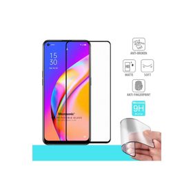 Microsonic Oppo Reno 5 Lite Seramik Matte Flexible Siyah Ekran Koruyucu