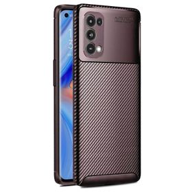 Microsonic Oppo Reno 5 Pro 5G Legion Series Kahverengi Cep Telefonu Kılıfı