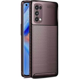 Microsonic Oppo Reno 5 Pro 5G Legion Series Kahverengi Cep Telefonu Kılıfı