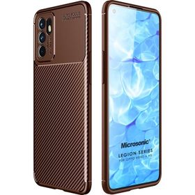 Microsonic Oppo Reno 6 4G Legion Series Kahverengi Kılıf