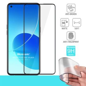 Microsonic Oppo Reno 6 4G Seramik Matte Flexible Siyah Ekran Koruyucu