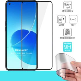 Microsonic Oppo Reno 6 4G Seramik Matte Flexible Siyah Ekran Koruyucu