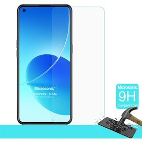 Microsonic Oppo Reno 6 Tempered Glass Cam Ekran Koruyucu