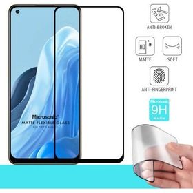 Microsonic Oppo Reno 7 4G Seramik Matte Flexible Siyah Ekran Koruyucu