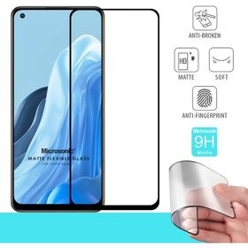 Microsonic Oppo Reno 7 4G Seramik Matte Flexible Siyah Ekran Koruyucu