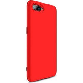 Microsonic Oppo Rx17 Neo Double Dip 360 Protective Kırmızı Kılıf
