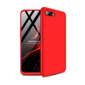 Microsonic Oppo Rx17 Neo Double Dip 360 Protective Kırmızı Kılıf
