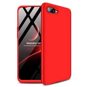 Microsonic Oppo Rx17 Neo Double Dip 360 Protective Kırmızı Kılıf