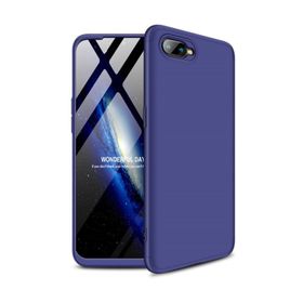Microsonic Oppo Rx17 Neo Double Dip 360 Protective Lacivert Kılıf