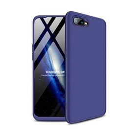 Microsonic Oppo Rx17 Neo Double Dip 360 Protective Lacivert Kılıf