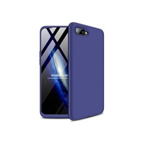 Microsonic Oppo Rx17 Neo Double Dip 360 Protective Lacivert Kılıf