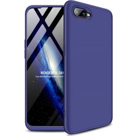 Microsonic Oppo Rx17 Neo Double Dip 360 Protective Lacivert Kılıf