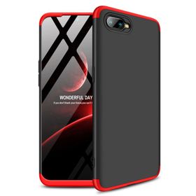 Microsonic Oppo Rx17 Neo Double Dip 360 Protective Siyah Kılıf