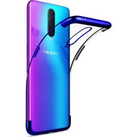 Microsonic Oppo Rx17 Pro Skyfall Transparent Clear Mavi Kılıf