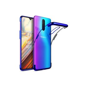 Microsonic Oppo Rx17 Pro Skyfall Transparent Clear Mavi Kılıf