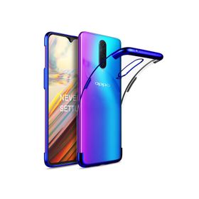 Microsonic Oppo Rx17 Pro Skyfall Transparent Clear Mavi Kılıf